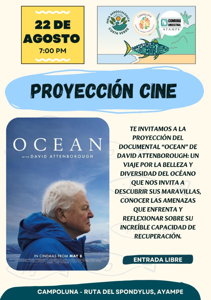 Proyección película " Océan " 