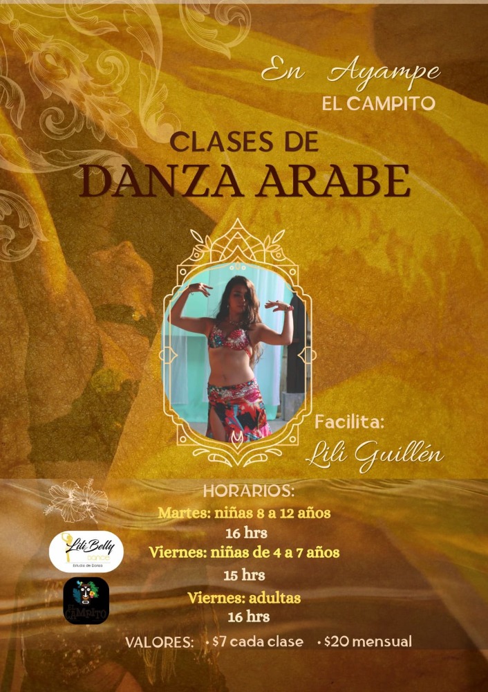 Danza Árabe Niñas de 8 a 12 años