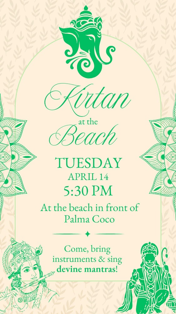 Kirtan at the Beach