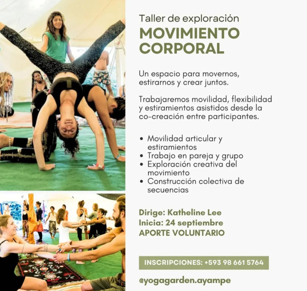 Taller de Exploración Movimiento Corporal