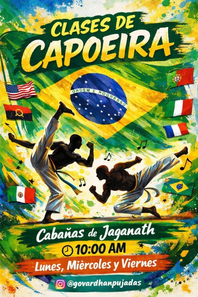 Capoeira class