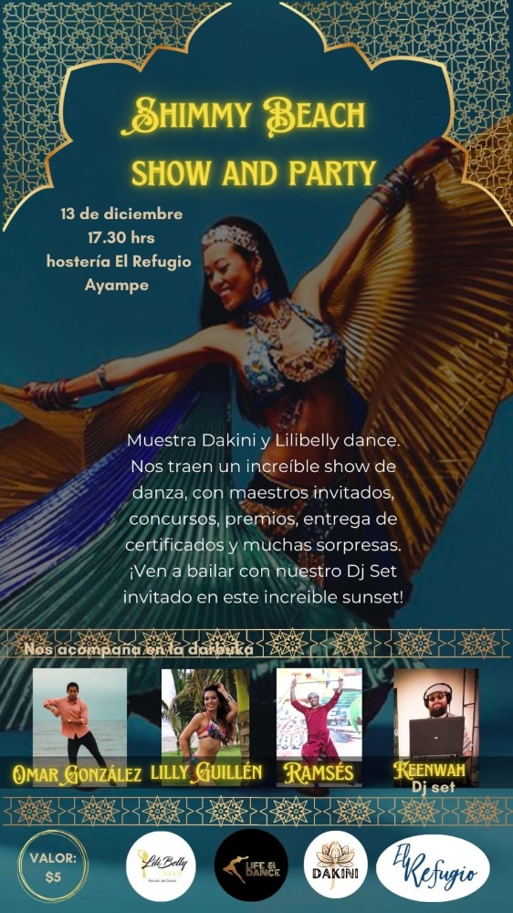 SHIMMY BEACH SHOW AND PARTY.