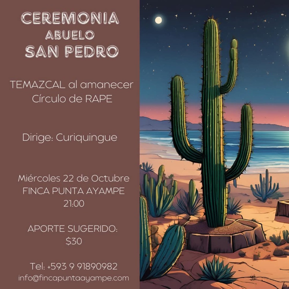 Ceremonia con Abuelo San Pedro 