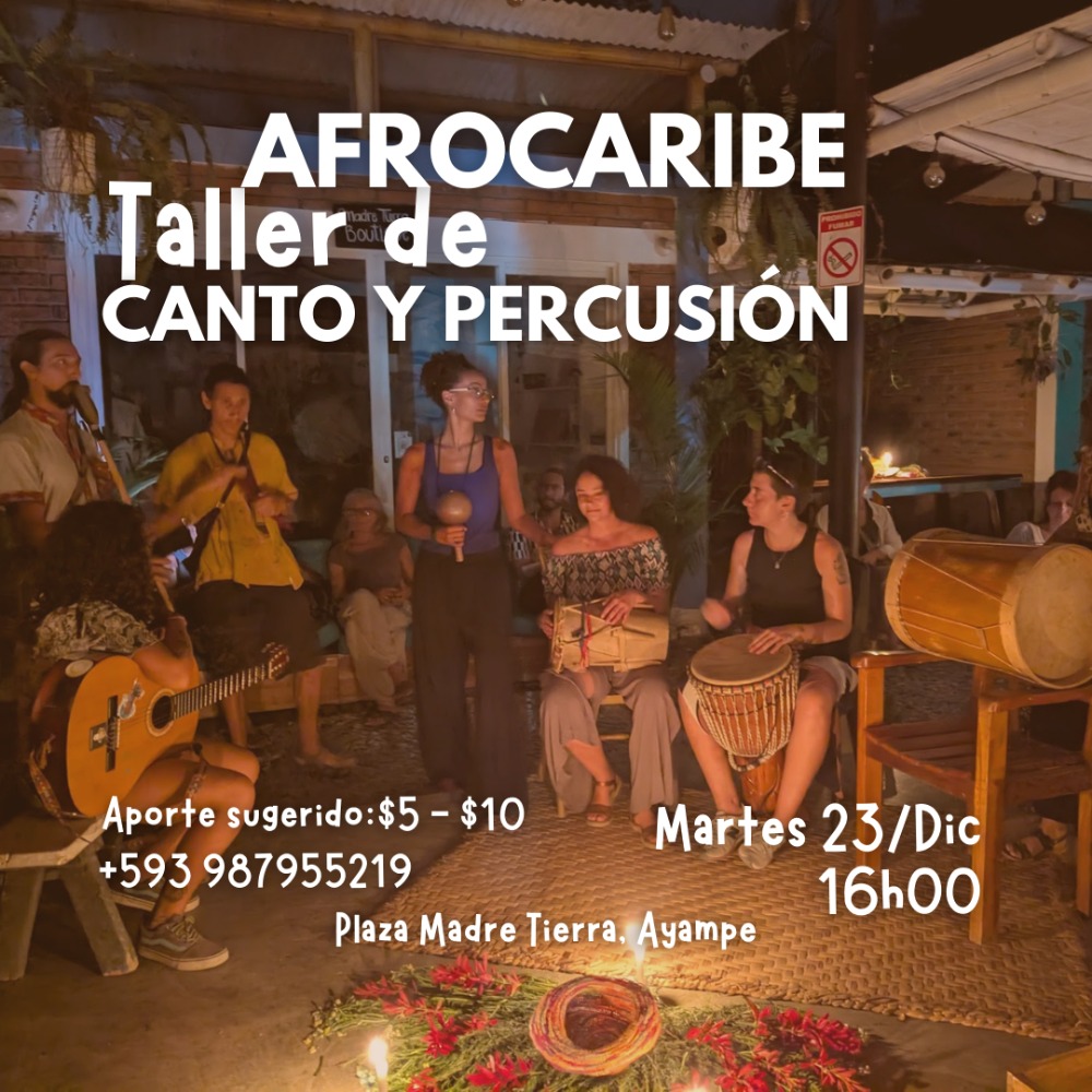 Canto y percusión Afrocaribeña