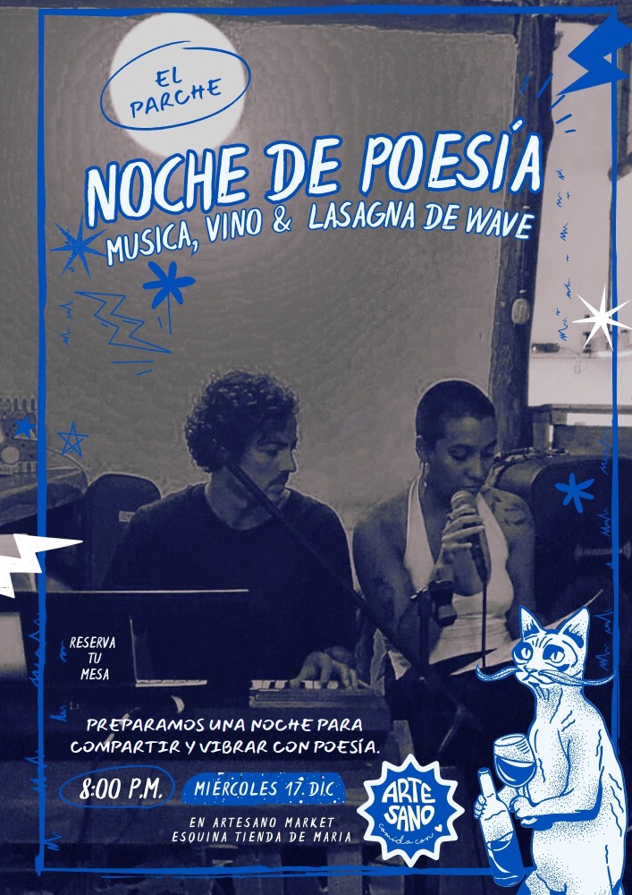Poesía, Música & Lasagna 